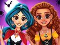 Hra Šťastná Halloween párty BFF