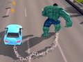 Hra Přidělané auto proti Hulkovi