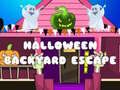 Hra Únik z Halloween na dvoře