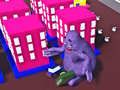 Hra Chaos ve městě Grimace Shake