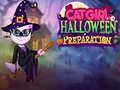 Hra Příprava na Halloween s Kočičí Dívkou