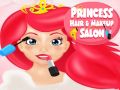 Hra Salón na vlasy a líčení princezny