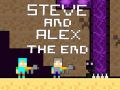 Hra Steve a Alex Konec