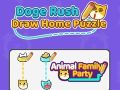 Hra Doge Rush: Nakresli Dům Puzzle