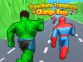 Hra Transformace Superhrdiny - Změňte Rasu