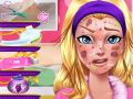 Hra Problém s obličejem hrdinky Barbie