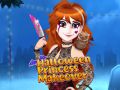 Hra Halloweenská princezna make-up