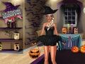 Hra Ledová Princezna: Přípravy na Halloween