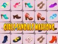 Hra Dívčí Sandály Mahjong