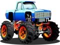 Hra Puzzle Monster Truck