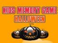 Hra Dětská paměťová hra Halloween