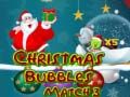 Hra Vánoční Bubliny Match 3