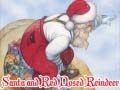 Hra Santa a sob s červeným nosem
