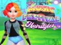 Hra Účesy na Hudební Festival Hra Účesy na Hudební Festival