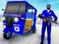 Hra Policejní auto-ricshaw taxi