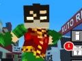 Hra Teen Titans Go: Minecraft Teenagerský Běžec 3D