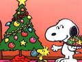 Hra Snoopy Vánoční Puzzle
