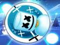 Hra Hop Ball 3D: Tančící míč na dlaždicové silnici Marshmello