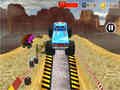 Hra Monster Truck Těžké Kaskadérské Závody