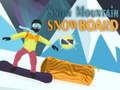 Hra Sněžná hora snowboard