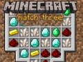 Hra Minecraft Tři v Řadě