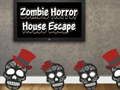 Hra Únik z domu zombie hrůzy