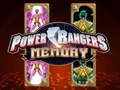 Hra Paměť Power Rangers