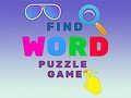 Hra Hra na hledání slov v puzzle