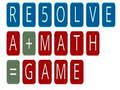 Hra VYŘEŠTE matematickou hru