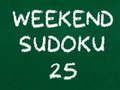 Hra Víkend Sudoku 25 Hra Víkend Sudoku 25