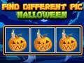 Hra Najděte odlišný obrázek Halloween