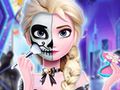 Hra Tetování na Halloween od Elsy Hra Tetování na Halloween od Elsy
