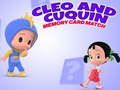 Hra Cleo a Cuquin: Hra s Pamatovými Kartami Hra Cleo a Cuquin: Hra s Pamatovými Kartami