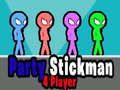 Hra Party Stickman 4 Hráčů