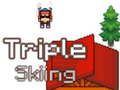Hra Trojité Lyžování 2D