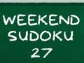 Hra Víkendové Sudoku 27 Hra Víkendové Sudoku 27