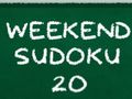 Hra Víkend Sudoku 20 Hra Víkend Sudoku 20