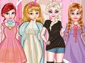 Hra Styl Princeznovské Papírové Panenky