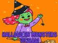 Hra Halloween Hádanka s Monstry
