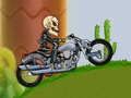 Hra Motocyklové Závodění na Kopci 2D