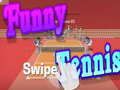 Hra Zábavný swipe tenis Hra Zábavný swipe tenis