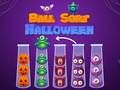 Hra Třídění Míčků Halloweenské