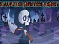 Hra Paměť Halloweenových Monsterů