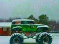 Hra Zimní Puzzly Monster Truck