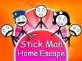 Hra Stickman: Únik z Domu