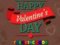 Hra Kniha na colorování Šťastného Valentýna