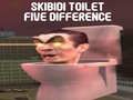 Hra Skibidi Toalet Pět Rozdílů