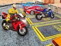 Hra Hra na parkování těžkých motocyklů ve městě 3D