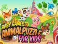 Hra Hry pro Miminka: Zvířecí Puzzle pro Děti