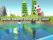 Hra Hodit fazole do 3D barevné díry Hra Hodit fazole do 3D barevné díry